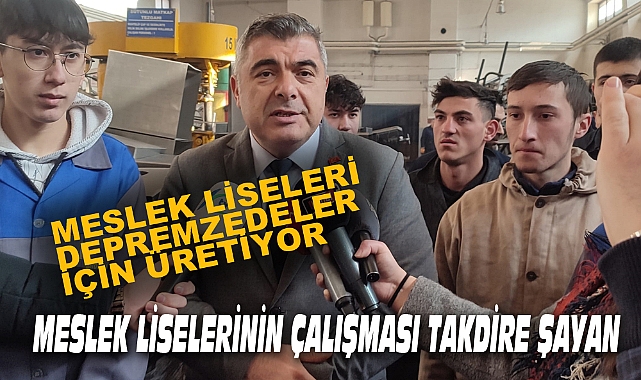 MESLEK LİSELERİNİN ÇALIŞMASI TAKDİRE ŞAYAN