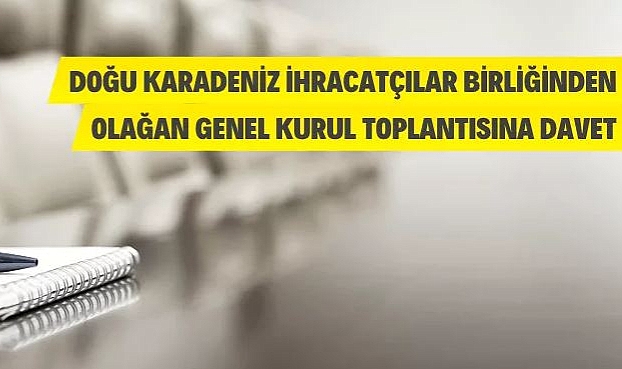 OLAĞAN GENEL KURUL TOPLANTISINA DAVET