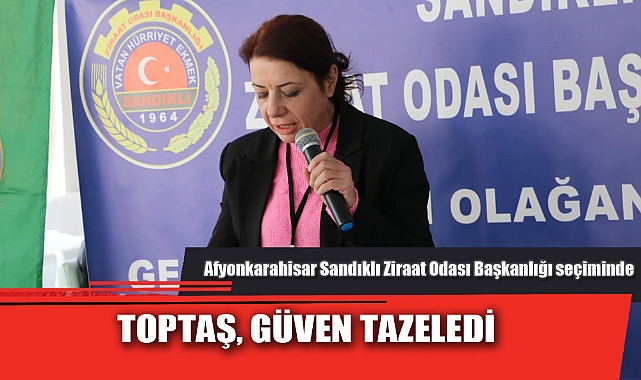 TOPTAŞ, GÜVEN TAZELEDİ
