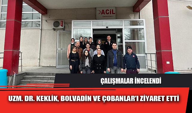 UZM. DR. KEKLİK, BOLVADİN VE ÇOBANLAR’I ZİYARET ETTİ