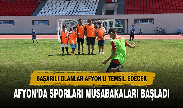 AFYON’DA SPORLARI MÜSABAKALARI BAŞLADI