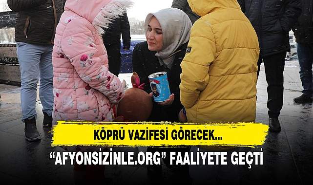 “AFYONSİZİNLE.ORG” FAALİYETE GEÇTİ