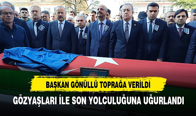 BAŞKAN GÖNÜLLÜ TOPRAĞA VERİLDİ