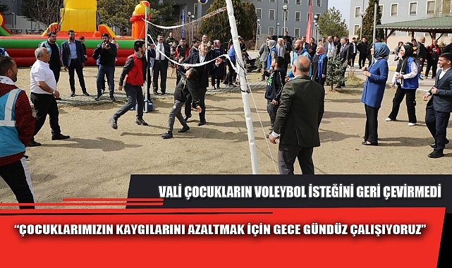 “ÇOCUKLARIMIZIN KAYGILARINI AZALTMAK İÇİN GECE GÜNDÜZ ÇALIŞIYORUZ”
