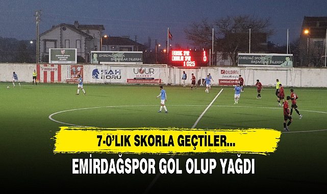 EMİRDAĞSPOR GOL OLUP YAĞDI
