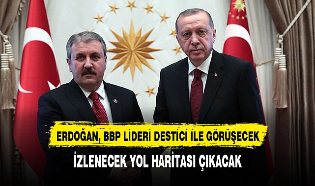 ERDOĞAN, BBP LİDERİ DESTİCİ İLE GÖRÜŞECEK