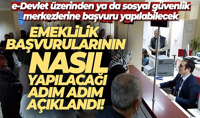 EYT'NİN RESMİ GAZETE'DE YAYIMLANMASIYLA EMEKLİLİK BAŞVURULARI BAŞLADI
