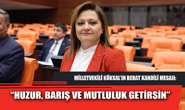 “HUZUR, BARIŞ VE MUTLULUK GETİRSİN”