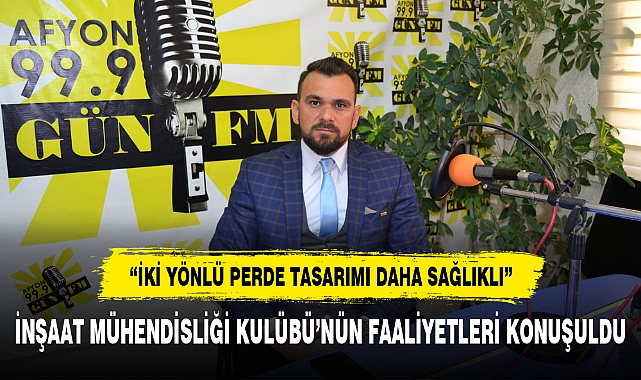 İNŞAAT MÜHENDİSLİĞİ KULÜBÜ’NÜN FAALİYETLERİ KONUŞULDU