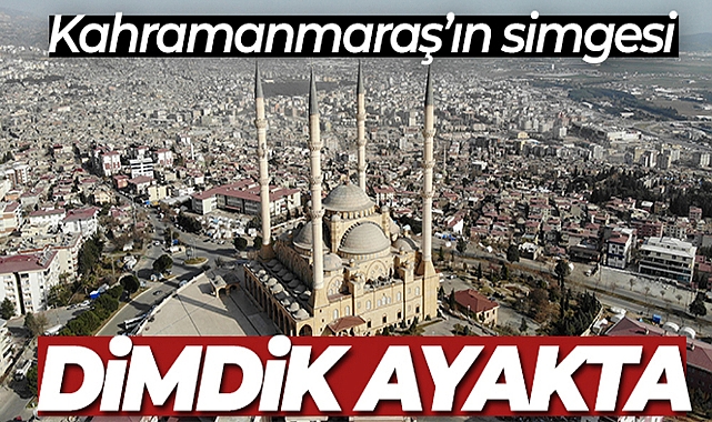 KAHRAMANMARAŞ'IN SİMGESİ ABDÜLHAMİT HAN CAMİİ DEPREMLERE RAĞMEN DİMDİK AYAKTA