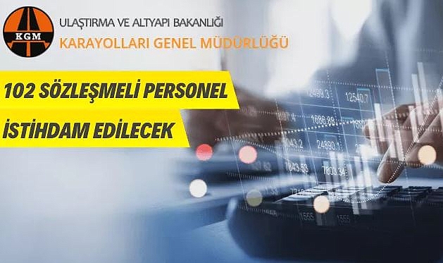 KARAYOLLARI GENEL MÜDÜRLÜĞÜ SÖZLEŞMELİ PERSONEL ALIM İLANI
