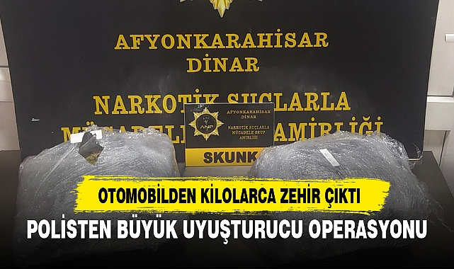 POLİSTEN BÜYÜK UYUŞTURUCU OPERASYONU