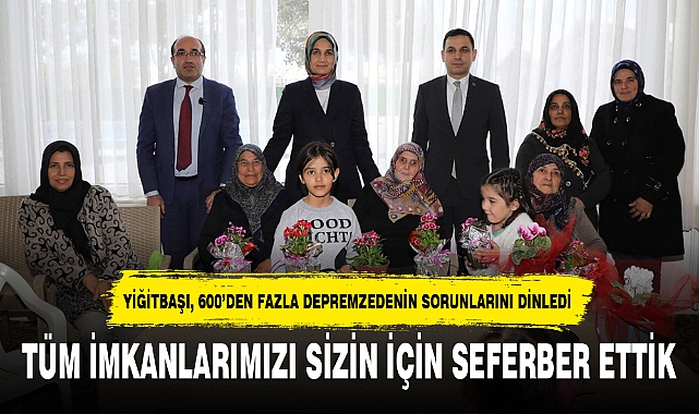 TÜM İMKANLARIMIZI SİZİN İÇİN SEFERBER ETTİK