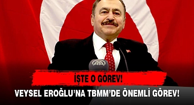 VEYSEL EROĞLU’NA TBMM’DE ÖNEMLİ GÖREV!
