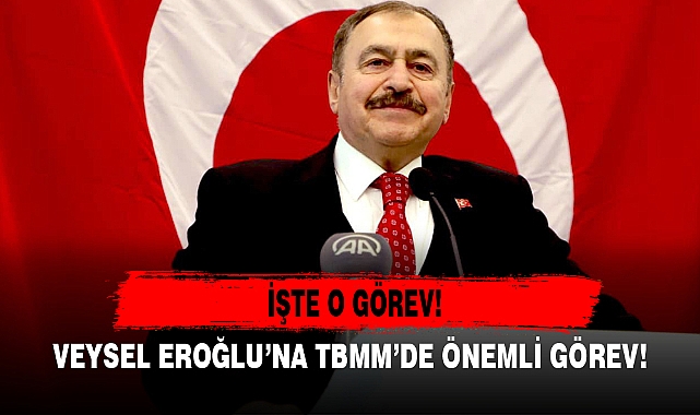 VEYSEL EROĞLU’NA TBMM’DE ÖNEMLİ GÖREV!