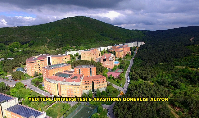 YEDİTEPE ÜNİVERSİTESİ 9 ARAŞTIRMA GÖREVLİSİ ALIYOR