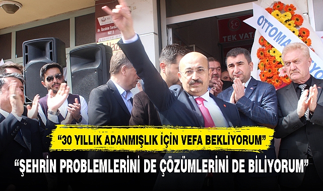 “30 YILLIK ADANMIŞLIK İÇİN VEFA BEKLİYORUM”