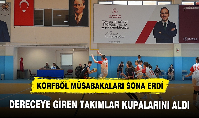 AFYONAKRAHİSAR’DA KORFBOL MÜSABAKALARI SONA ERDİ