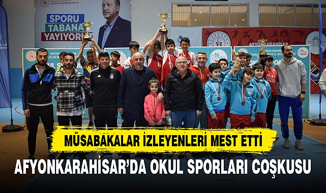 AFYONKARAHİSAR’DA OKUL SPORLARI COŞKUSU