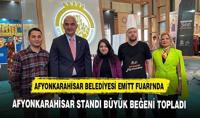 AFYONKARAHİSAR STANDI BÜYÜK BEĞENİ TOPLADI
