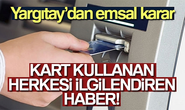 ATM'YE KARTINI KAPTIRANLAR DİKKAT.....