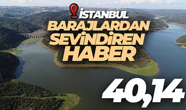 Barajlardan iyi haber