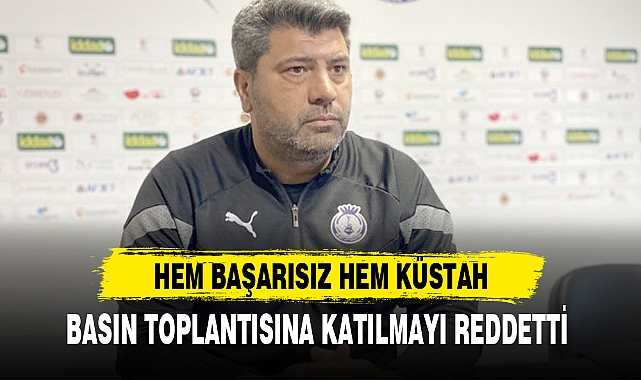 BASIN TOPLANTISINA KATILMAYI REDDETTİ