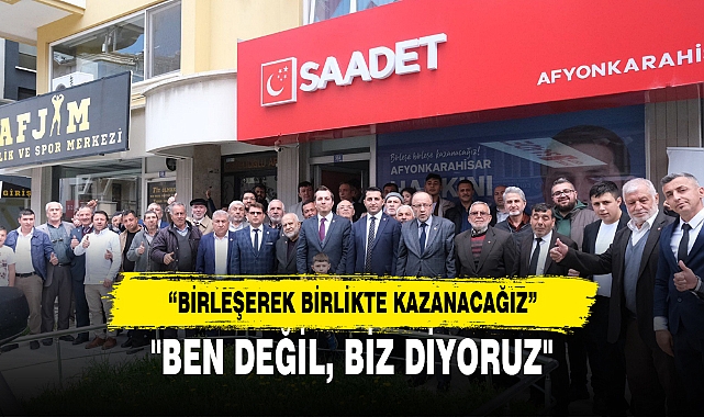 ''BEN DEĞİL, BİZ DİYORUZ''