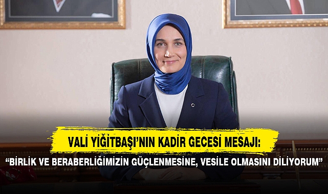“BİRLİK VE BERABERLİĞİMİZİN GÜÇLENMESİNE, VESİLE OLMASINI DİLİYORUM”