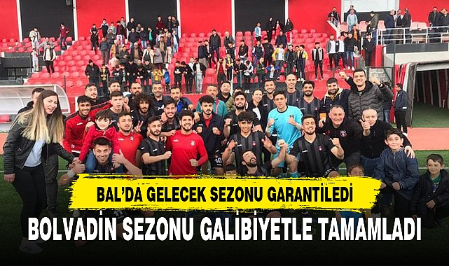 BOLVADİN SEZONU GALİBİYETLE TAMAMLADI