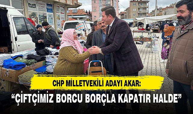 “ÇİFTÇİMİZ BORCU BORÇLA KAPATIR HALDE”