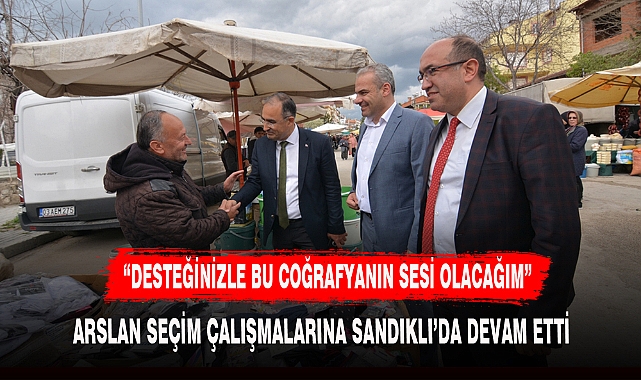 “DESTEĞİNİZLE BU COĞRAFYANIN SESİ OLACAĞIM”