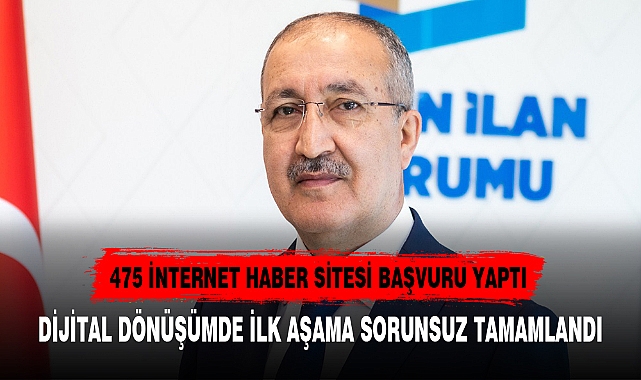 DİJİTAL DÖNÜŞÜMDE İLK AŞAMA SORUNSUZ TAMAMLANDI