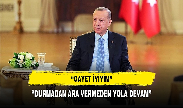 ERDOĞAN TRT YAYININA KATILDI