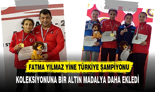 FATMA YILMAZ YİNE TÜRKİYE ŞAMPİYONU