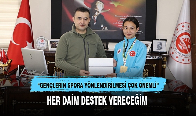 “GENÇLERİN SPORA YÖNLENDİRİLMESİ ÇOK ÖNEMLİ”