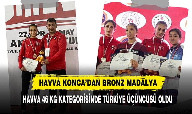 HAVVA KONCA’DAN BRONZ MADALYA