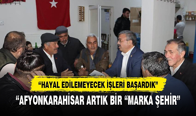 “HAYAL EDİLEMEYECEK İŞLERİ BAŞARDIK”