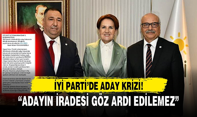 İYİ PARTİ'DE ADAY KRİZİ!