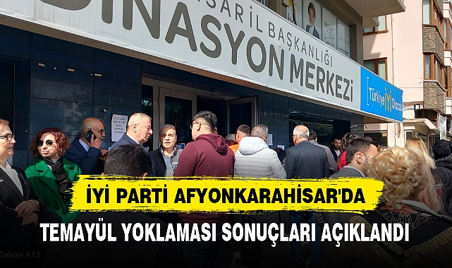 İYİ PARTİ'DE TEMAYÜL YOKLAMASI SONUÇLARI AÇIKLANDI!