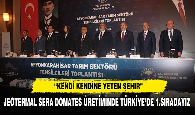 "KENDİ KENDİNE YETEN ŞEHİR"