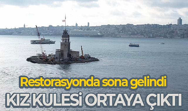 KIZ KULESİ'NİN ÇEVRESİNDEKİ İSKELELER KALDIRILDI