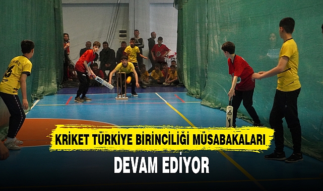 KRİKET TÜRKİYE BİRİNCİLİĞİ MÜSABAKALARI DEVAM EDİYOR