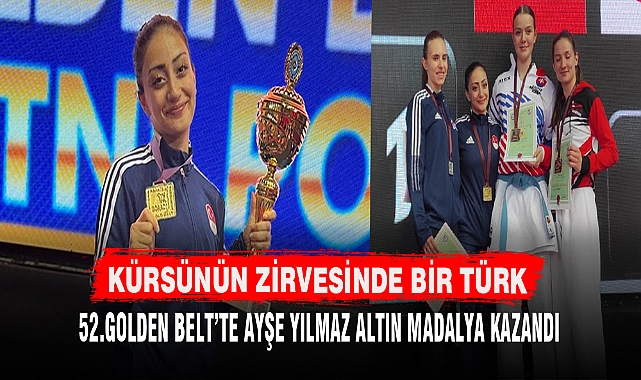 KÜRSÜNÜN ZİRVESİNDE BİR TÜRK