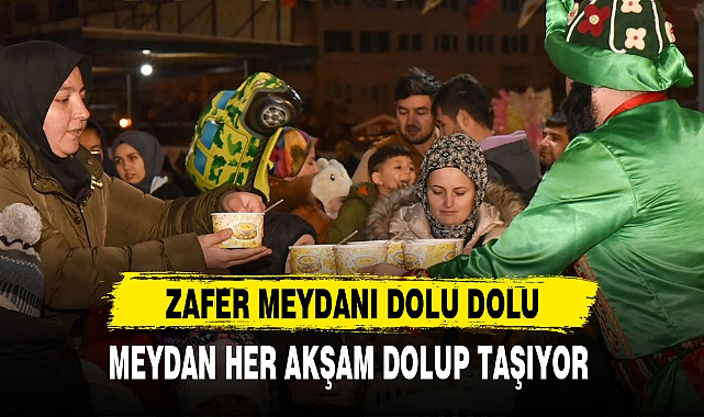 MEYDAN HER AKŞAM DOLUP TAŞIYOR