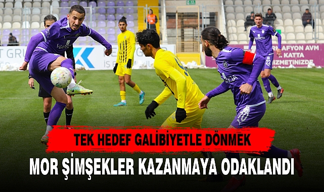 MOR ŞİMŞEKLER KAZANMAYA ODAKLANDI