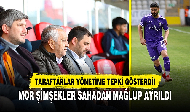 MOR ŞİMŞEKLER SAHADAN MAĞLUP AYRILDI