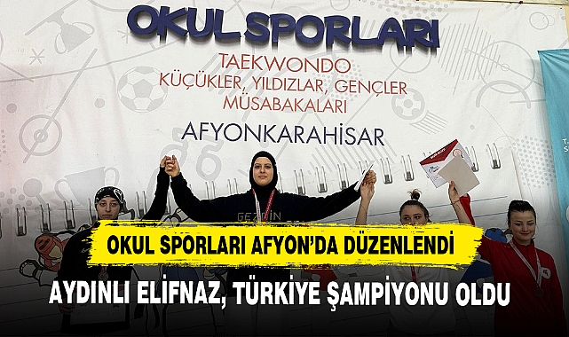 OKUL SPORLARI AFYON’DA DÜZENLENDİ