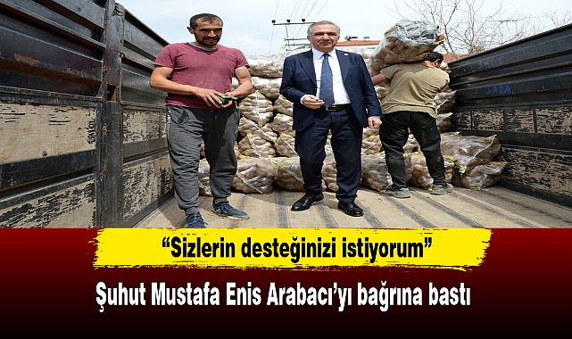 Şuhut Mustafa Enis Arabacı’yı bağrına bastı