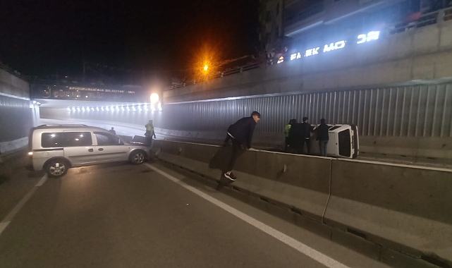 TEK TÜNEL 2 AYRI KAZA